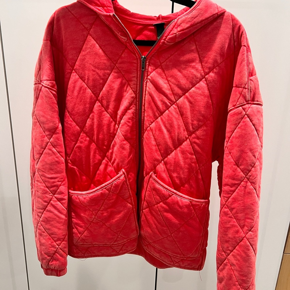 Wild Fable Quilted Red Jacket